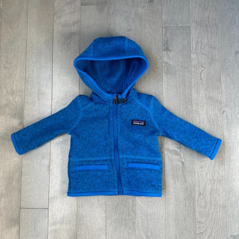Patagonia Baby Better Sweater 3 - 6 Months Blue